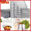 YRBWD 50 Cái / gói Túi Giấy Nhôm, Bảo Quản Đồ Uống Túi Cách Nhiệt Thực Phẩm, Hộp Đựng Giao Hàng Băng Lạnh Đóng Gói Ấm Áp Túi Làm Mát