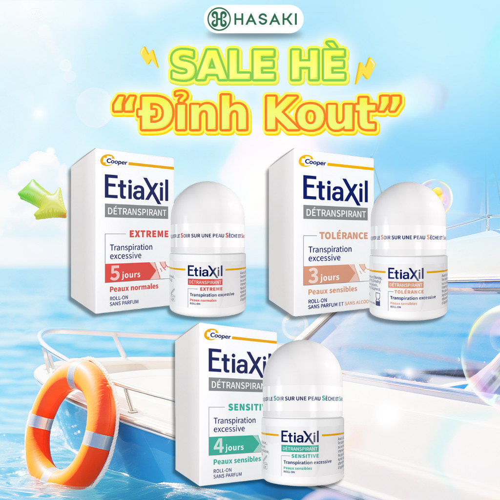[DAILY] Lăn Khử Mùi Dành Cho Da Nhạy Cảm Etiaxil 15ml Hasaki Sản Phẩm Chính Hãng
