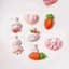 at Claw KT Series Charm Sticker, trường hợp điện thoại bàn phím nút kem keo DIY phụ kiệ