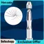 Belleshopp Bộ máy khoan cầm tay Pin Vise với 25 chiếc Bits Dụng cụ quay siêu nhỏ tuyệt vời cho và sở thích