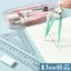 Kejia Thước Bộ Kỳ Thi Học Sinh La Bàn Thước 9 Mảnh Bộ Học Sinh Tiểu Học Vẽ Dụng Cụ Vẽ Thước 9YPA