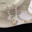 LUImo Giả Ngọc Trai Tình Yêu Nelace Thoáng Mát Và Ngọt Ngào Ngọc Trai Vàng Đơn Giản Nelace SBS