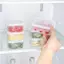 SWEET Hộp Bảo Quản Thực Phẩm Trong Suốt Nhà Bếp Kín Hộp Bảo Quản Tủ Lạnh Thịt Đông Lạnh Rau Củ Tươi Giữ Hộp Đựng n