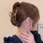 Phiên Bản Hàn Quốc Kim Loại Chữ Thập Phong Cách Thoáng Mát Bạc Đeo Chéo Tóc Tính Khí Đơn Giản Phù Hợp Với Đầu Lưng Tóc Mũ Đội Đầu Lấy Kẹp