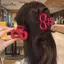 AqToCna 2 Cái / bộ Vintage Xanh Chấm Bi Đỏ Nơ Tóc Cá Mập Vuốt Kẹp Kẹp Tóc Barrette Hàn Quốc Mũ Phụ Kiện Dành Cho Nữ AqToCna