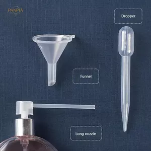 PNPIA- 3 Cái / bộ Bộ Dụng Cụ Đổ Nước Hoa Máy Khuếch Tán Nhựa Ống Hút Ống Hút Phễu Vòi Phun Dài Pha Chế Cần Dụng Cụ Mỹ Phẩm