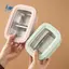Hộp cơm trưa Bento di động dành cho học sinh Hộp đựng kín chia bằng thép không gỉ 304 có nắp có thể tháo rời Dung tích lớn Hồng-530ml