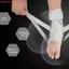 MCODECOVED Giữ mắt cá chân, Ổn định bên Bảo vệ khớp Hỗ trợ mắt cá chân, Thiết bị bảo vệ thể thao Nén thoáng khí Tay chân Hỗ trợ mắt cá chân Nẹp viêm gân Achilles