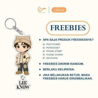 (GRATIS FREEBIES) Gantungan Kunci Akrilik Kpop SKZ Straykids x SK Zoo Lightstick Cover Keychain