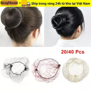 SNUGHOUSE 20 / 40 Chiếc Lưới Mịn Tóc Giả Cạnh Co Giãn Phụ Kiện Tóc Ballet Snood