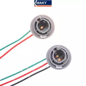 MAKY 1PC Đèn Ô Tô Bóng Đèn Soet 1156 1157 BA15S BAY15D Phanh Đèn Adapter Bóng Đèn Soet Xe Soet VN
