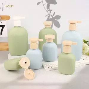PNPIA- Chai Có Thể Đổ Lại Nắp Lật Nhựa Rỗng Nước Rửa Tay Dầu Gội Lotion Chai Mỹ Phẩm Kem Lọ Du Lịch Essentials