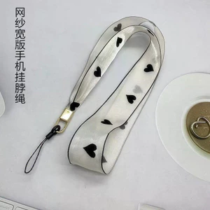 Tình Yêu Họa Tiết Trái Tim Dây Điện Thoại Dây Đeo Điện Thoại Dây Có Thể Điều Chỉnh Đa Năng Dây Đeo Cổ Cho Túi Đựng Thẻ Điện Thoại Máy Ảnh Cốc