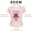 BOOM Áo Baby Tee Nữ Cotton Ôm Body-Áo Thun Ngắn Tay Y2K In Hình PhongCách Mùa Hè, Cổ Tròn Hàng Đầucách hàn quốc phong439