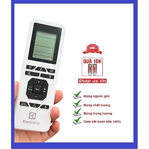 Remote điều khiển điều hòa máy lạnh electrolux hàng mới 100% - tặng kèm pin