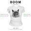 BOOM Áo Baby Tee Nữ Cotton Ôm Body-Áo Thun Ngắn Tay Y2K In Hình PhongCách Mùa Hè, Cổ Tròn Hàng Đầucách hàn quốc phong532