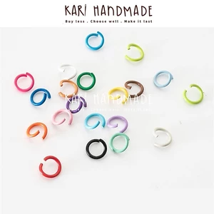 Khoen tròn 10mm vòng khuyên nối nhiều màu