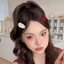 5-20 Kẹp tóc chấm bi dễ thương - Phụ kiện tóc thời trang - Kẹp tóc hình giọt nước - Ngọt ngào, Y2K, Phong cách INS Hàn Quốc - Kẹp mỏ vịt Side Bangs / Giao hàng miễn phí