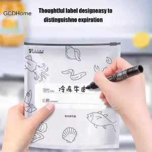 GCDHome Nhôm Lá Tươi Túi Bảo Quản Kín Túi Ngủ Tủ Lạnh Tủ Đông Túi Kín Túi Tự Niêm Phong HOT