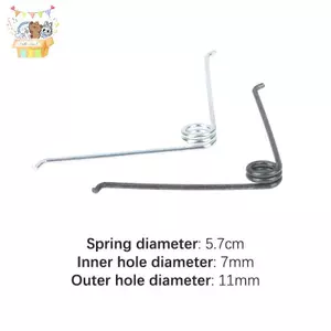 10 Cái Thép không gỉ Lò xo ép trái cây Cắt tròn Hình chữ V Làm vườn Kéo Phụ kiện Dụng cụ ELWW