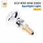 1 Đèn dung nham thay thế E14 R39 30W 230V Đèn chiếu sáng Vít trong bóng đèn Đèn phản quang trong suốt Bóng đèn chiếu sáng tại chỗ Đèn phản quang chuyển động ELWW