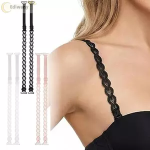 Dây đeo ngực trái tim EDIWANY, Dây đeo vai trái tim đàn hồi chống trượt, Dây đeo vai có thể điều chỉnh có thể tháo rời bằng ren