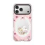 Ốp điện thoại cứng hình thỏ Gongge từ tính pha lê đá cho iPhone 17 Pro Max 16 15 14 13 17Air 16Plus Vỏ bảo vệ chống sốc