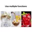 Cod 15 dễ dàng phát hành linh hoạt Silicone Ice Cube khay với nắp-tái sử dụng, Stackable Tủ đông khuôn mẫu