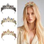 Sinh Nhật Vương Miện Baroque Cao Cấp Người Nổi Tiếng Nữ Thần Đảng Vương Miện Mũ Đội Đầu Ảnh Đạo Cụ Quà Tặng
