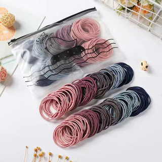 Dây buộc tóc cao su co giãn, không gây tổn thương tóc, độ đàn hồi cao