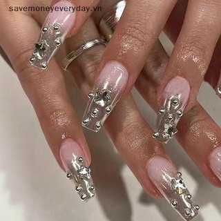 [savemoneyeveryday] 6 Lưới Vàng 3d Bạc Nửa Tròn Quyến Rũ Móng Tay Nghệ Thuật Đinh Tán Kim Loại Trang Trí Móng Tay Nghệ Thuật Cho Móng Tay [vn]