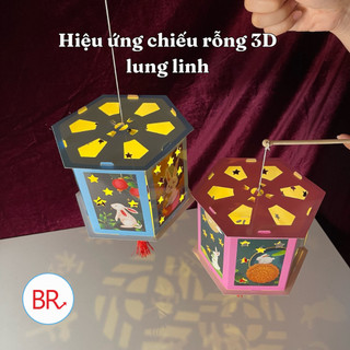 Đèn lồng lục giác Trung Thu 2025 cho bé–Lồng đèn giấy truyền thống an toàn,dễ thương,trang trí lớp học,quán cà phê ANGI