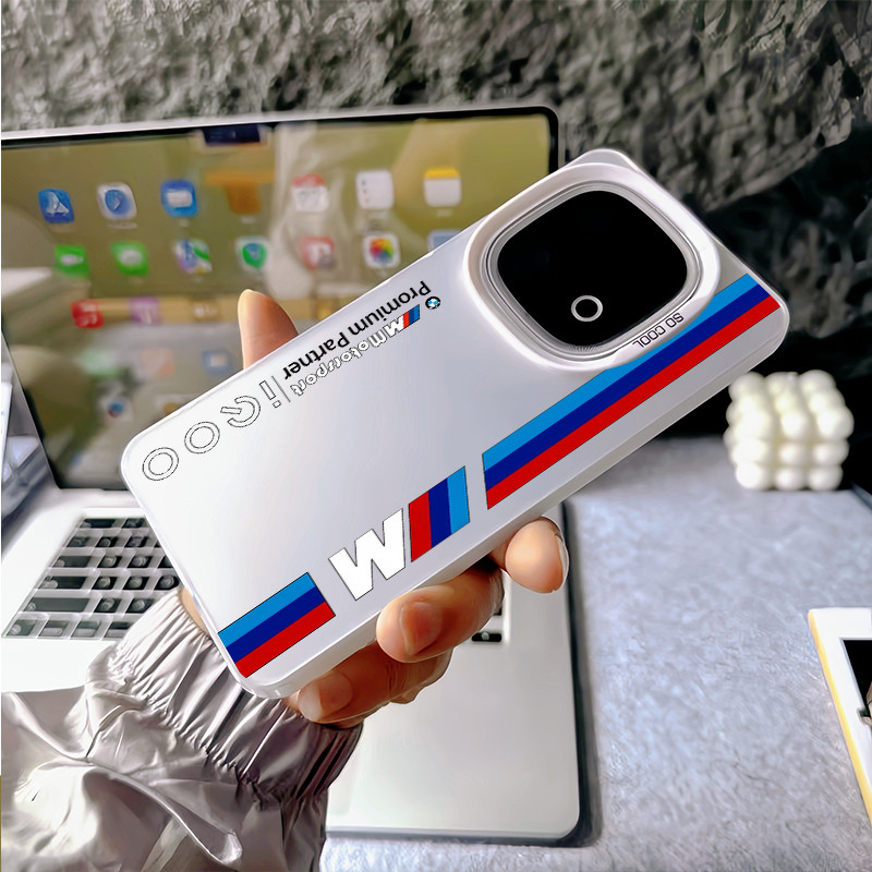 Dành Cho iQOO 15 Ultra 15R 13 12 Pro Z11 Z10 Turbo Z9 Z9X Neo 11 Neo 10 Pro Neo 9 Ốp Điện Thoại Đồng Thương Hiệu BMW Cho iQOO Z9 Turbo Z8 Vỏ IQOO Chống Sốc