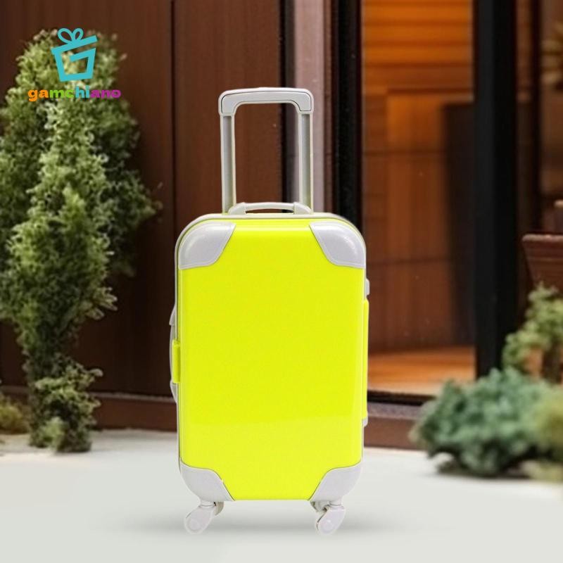 Gamchiano 18 inch Búp Bê Vali Hành Lý Búp Bê Phụ Kiện Tàu Sân Bay Xe Đẩy Mini Lưu Trữ, Đồ Chơi Mỹ, Tiếp tục, Cho Trẻ Em Sinh Nhật