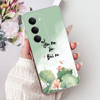 Mới Dành Cho Xiaomi Redmi 15 5G 2025 Vỏ 25057RN09E Hoa Đẹp Đá Cẩm Thạch Silicon Mềm Ốp Lưng Điện Thoại Redmi15 5G 169MM