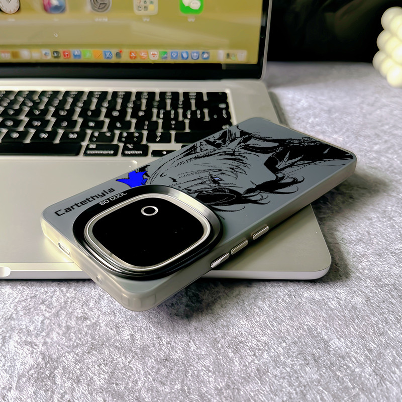 Dành cho iQOO 15 13 12 Pro Z10 Z11 Turbo Z9 Z9X Neo 11 / 10 Pro Neo 9 "Làn sóng gió" Phác thảo Cartethysia Micro Matte Vỏ điện thoại cứng cho iQOO Z9 Turbo Z8 Vỏ iQOO chống sốc