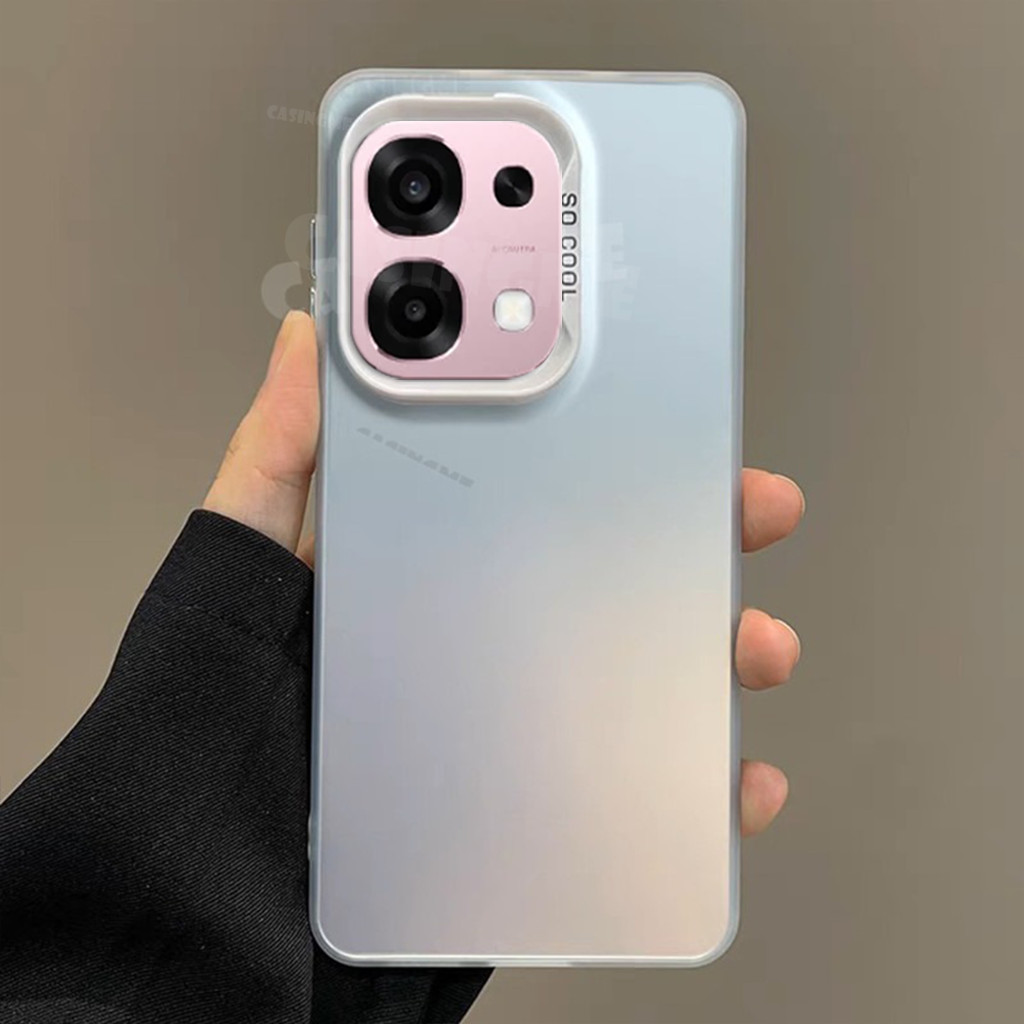 OPPO A6 Pro 5G 2025 Mạ Sang Trọng Aurora Skin Matte Casing Cho OPPOA6Pro OPPO A6 A 6 A6Pro A6 Pro A6i 4G 5G 2025 Ốp Điện Thoại Bảo Vệ Camera Nhiều Màu Sắc Ốp Lưng Chống Sốc