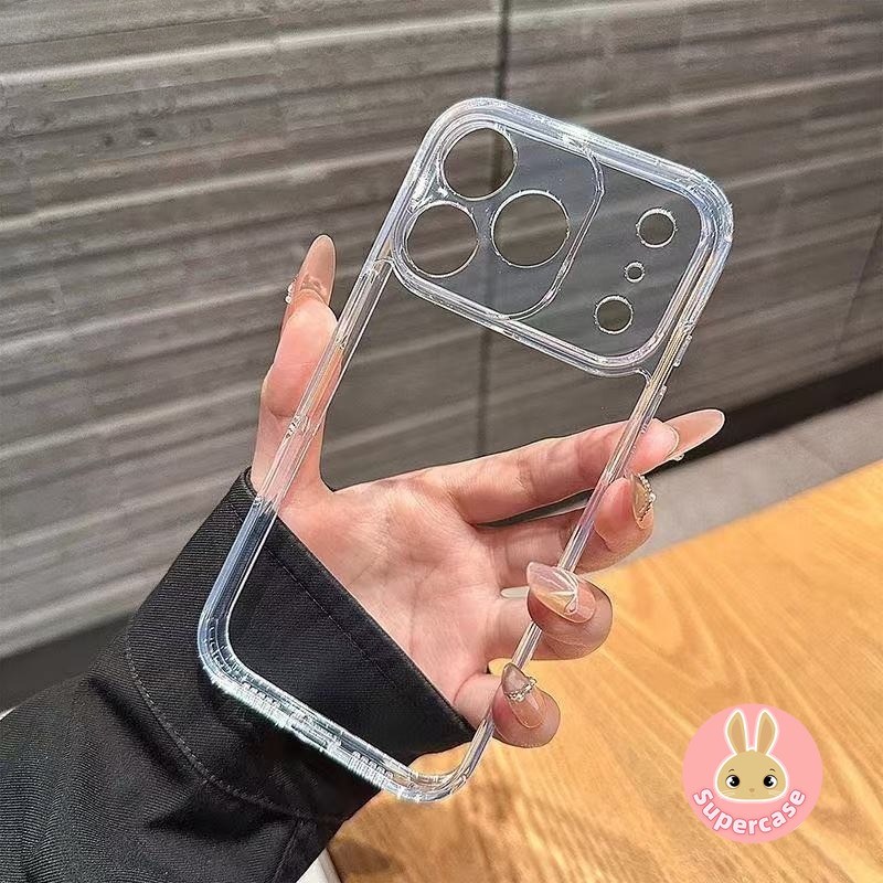 Ốp Điện Thoại Trong Suốt Cho Redmi 14C 13 13C 12 12C 10 10C 10A 9 9A 9i 9C 9T A3 A1 Turbo 4 3 5G 4G Vỏ Mềm Sang Trọng Trong Suốt Chống Sốc