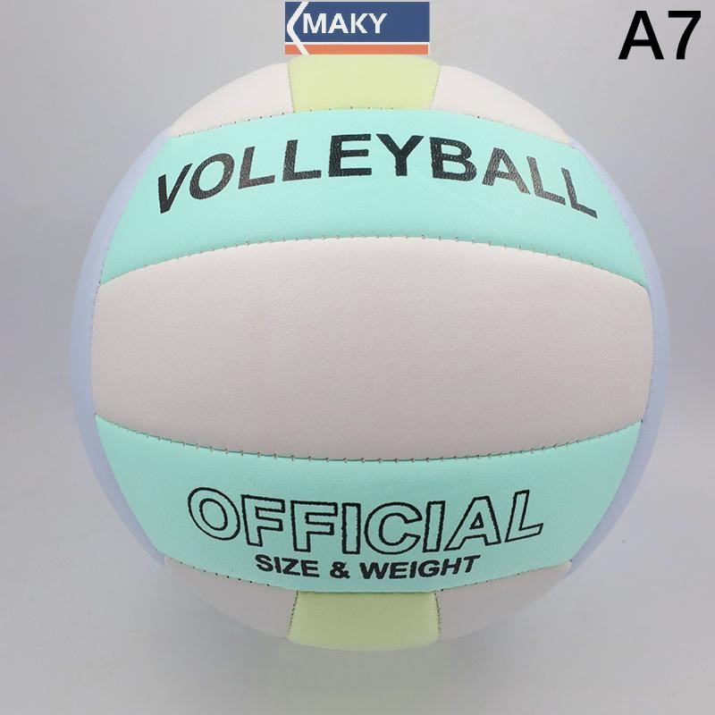 Onetimingcool Bóng chuyền Thi đấu Bóng chuyền PVC Kích thước 5 cho bãi biển Cắm trại ngoài trời Bóng chuyền Huấn luyện trò chơi trong nhà VN