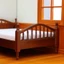 1 Giường Nhà Búp Bê 12 Kiểu Có Chi Tiết Khắc Cho Dự Án Thủ Công