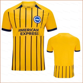 Áo thun sân khách câu lạc bộ Brighton & Hove Albion mùa giải 2024-2025, phù hợp fan size lớn