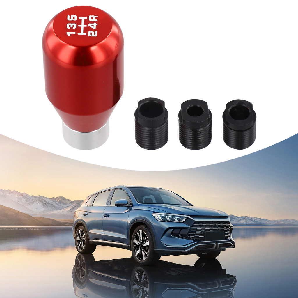 Tay cầm núm chuyển số kim loại để hộp số thủ công 5 tốc độ với ba kích thước bộ chuyển đổi