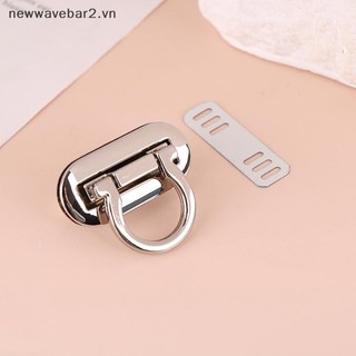 [Mới] Khóa xoay kim loại bầu dục, khóa xoắn cho ví/túi xách DIY, phần cứng thủ công