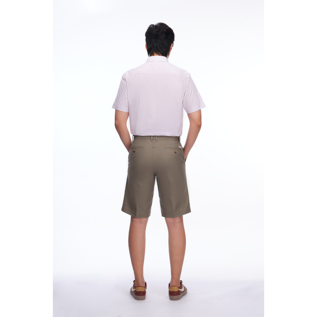 Quần Short Khaki VIETTIEN SMART CASUAL vải Cotton form REGULAR VT00000515