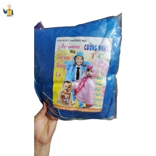 Bộ quần áo mưa nilon tiện ích, Áo mưa bộ tiện ích cho người lớn và trẻ em, áo mưa Giấy