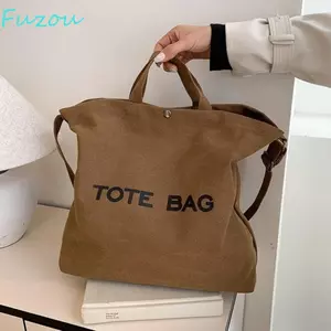 Túi đeo vai FUJIOU, Túi đeo vai một vai giải trí bằng vải Canvas, Túi đeo vai nam dày bền bỉ thời trang