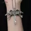 AqToCna Retro Gothic Chúa Giêsu Cánh Chữ Thập Mặt Dây Chuyền Nelace Trang Sức Dành Cho Nam Nữ Vintage Dark Punk Tôn Giáo Bùa Khóa Quà Tặng AqToCna