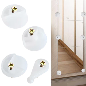 Kẹp cố định gương Tủ quần áo 20 / 50 chiếc Bộ giữ kính không khung Bảng điều khiển