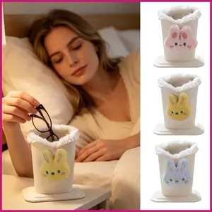 Giá đỡ kính mắt đứng Chống trầy xước Hộp đựng kính mắt dễ thương Đầu giường Giá đỡ kính mắt cho bàn làm việc Văn phòng Đầu giường shopidaevn