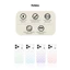 Putlaka IPhone 17 pro max Vỏ bảo vệ Vỏ bảo vệ Gradient từ tính Chấm bi 16Promax 17Pro Vỏ bảo vệ chống sốc IML hai mặt